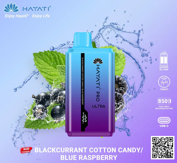 Hayati Pro Ultra 15000 Puffs Disposable