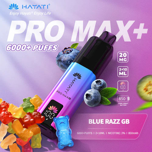 Hayati Pro Max+ 6000 Puffs Disposable