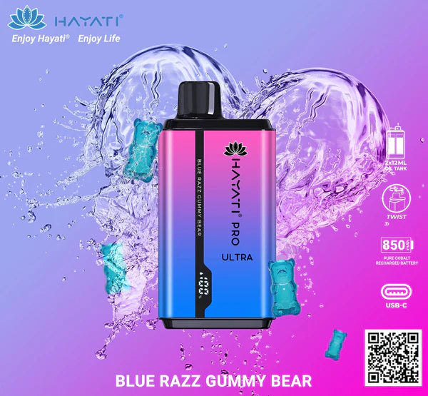 Hayati Pro Ultra 15000 Puffs Disposable