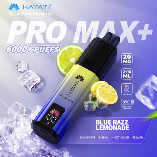 Hayati Pro Max+ 6000 Puffs Disposable