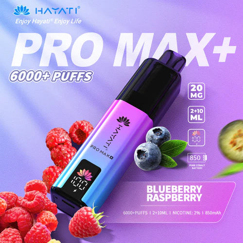 Hayati Pro Max+ 6000 Puffs Disposable