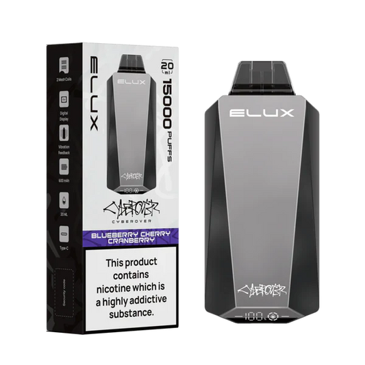 Elux Cyberover 15,000 Puff Disposable