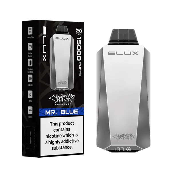 Elux Cyberover 15,000 Puff Disposable