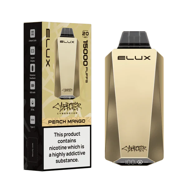 Elux Cyberover 15,000 Puff Disposable