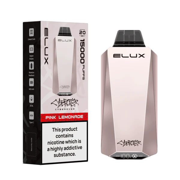 Elux Cyberover 15,000 Puff Disposable