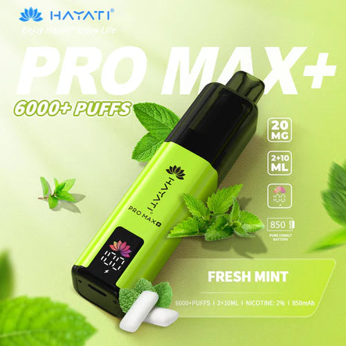 Hayati Pro Max+ 6000 Puffs Disposable