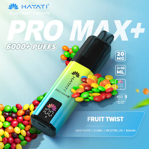 Hayati Pro Max+ 6000 Puffs Disposable