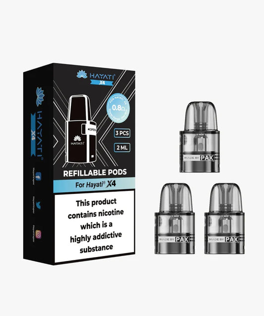 Hayati X4 Refillable Replacement Pods