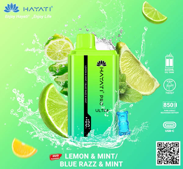 Hayati Pro Ultra 15000 Puffs Disposable