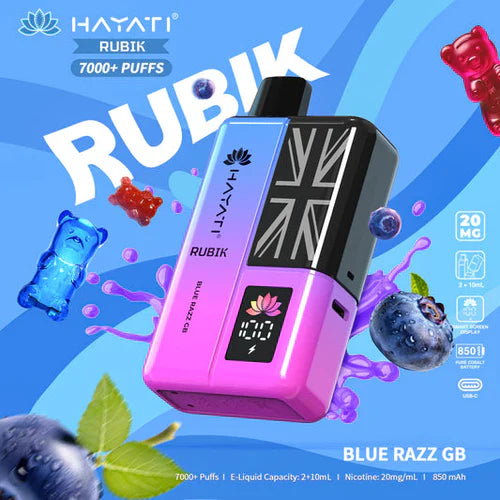 Hayati Rubik 7000+ Puff Disposable