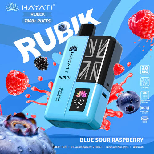 Hayati Rubik 7000+ Puff Disposable