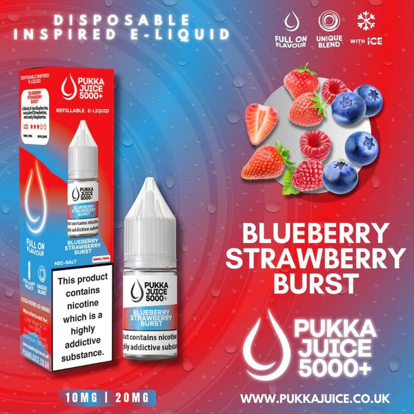 Pukka Juice 5000+ Nic Salts