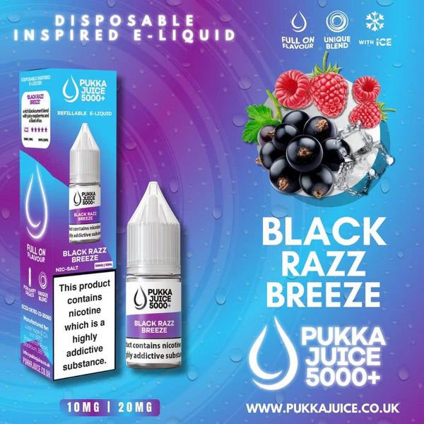 Pukka Juice 5000+ Nic Salts