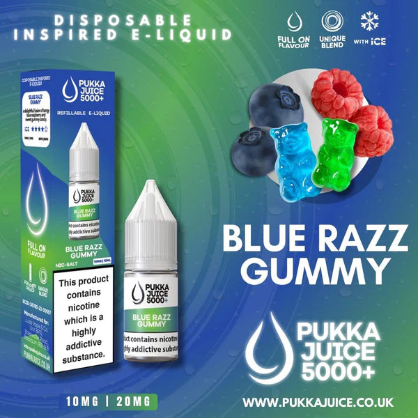 Pukka Juice 5000+ Nic Salts