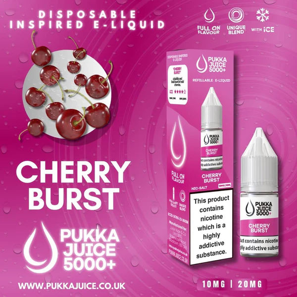 Pukka Juice 5000+ Nic Salts