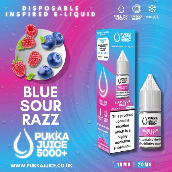 Pukka Juice 5000+ Nic Salts